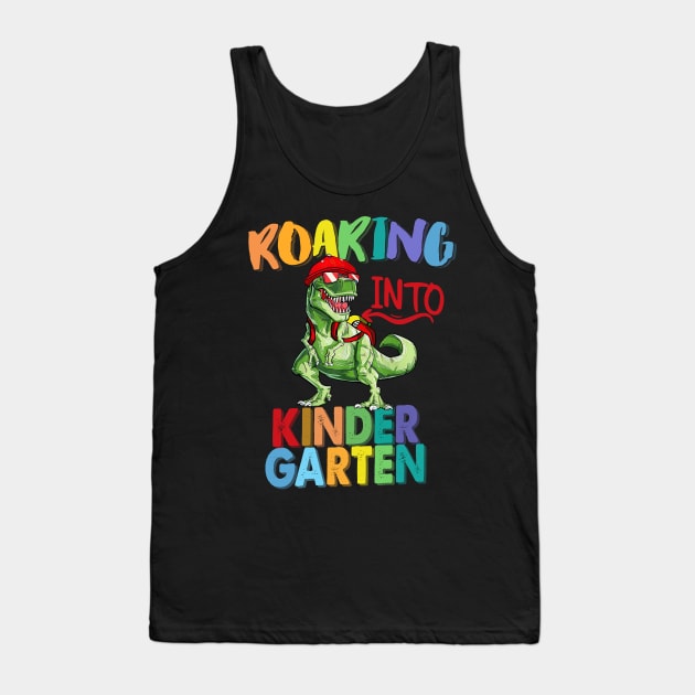 Roaring Into Kinder Garten Tank Top by CasperX10